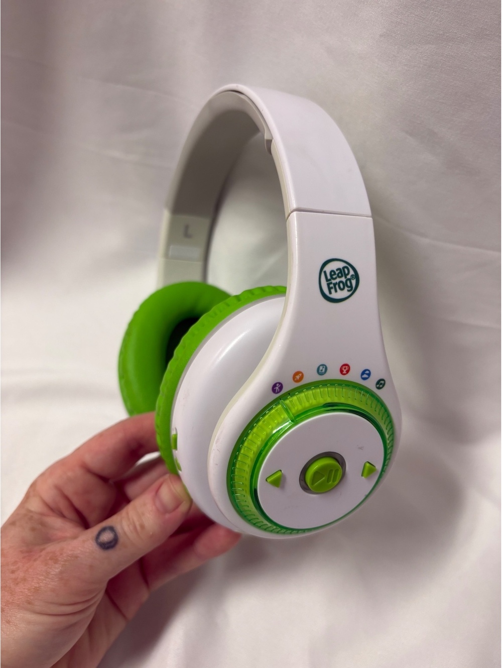 LeapFrog LeapPods Max Wireless Bluetooth Headphones - English (80-616200) Works